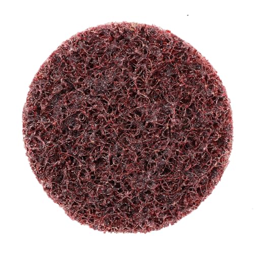 BHA Surface Conditioning Quick Change Discs, 2" Red (Medium) Prep Pad - 25 Pack - color: Red