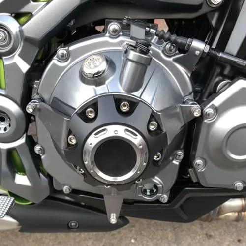 for Z900 Z900SE z900 z900se 2026 2025 2024 2023-2017 New Accessories Motorcycle Anti-Fall Protection Engine Protective Cover Fairing Plate Slider Anti-Collision Pad(Black) - color: Black