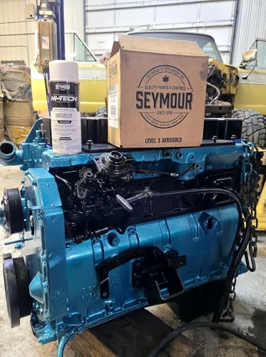 Seymour EN-66 Hi-Tech Engine Spray Paint, AMC Blue - color: AMC Blue