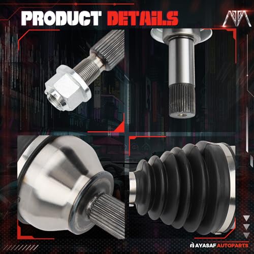 66-2308 Front CV Axle Shaft Assembly - size: 66-2308