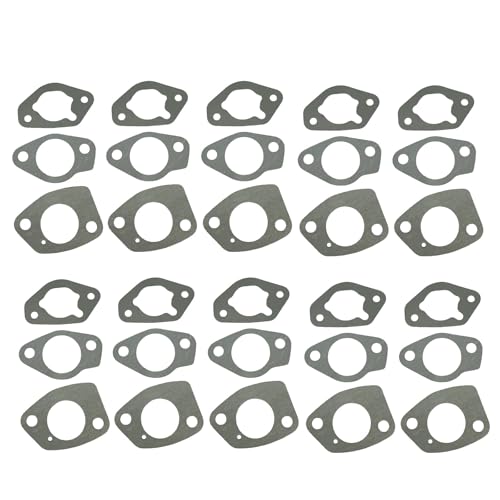 2 Set/10 Packs Carburetor Gasket Kit Set Compatible with Honda 420cc GX390 GX340 Clones 389cc 439cc 459cc 338cc 13hp 11hp Engines Generators Predator Replace 16212-Z5T-000 16221-Z5T-000 16220-ZA0-702