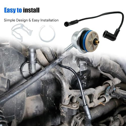 Fuel Injection Pressure Regulator with Vacuum Line Fit for Chevrolet Avalanche 1500 Express 1500 2500 3500 for Silverado Suburban Tahoe Trailblazer GMC Buick Cadillac Hummer Isuzu # 17113660 17113556
