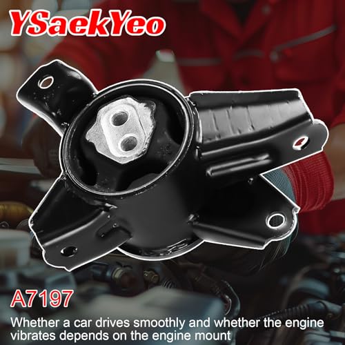 3Pcs Engine Motor Mount Set Compatible with Optima 2011–2015 2.4L - size: A7197