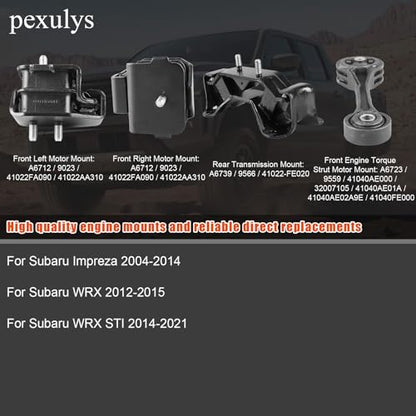 Engine Mount For Subaru Impreza 2004-2014 for WRX 2012-2015 - size: 2004-2014 impreza