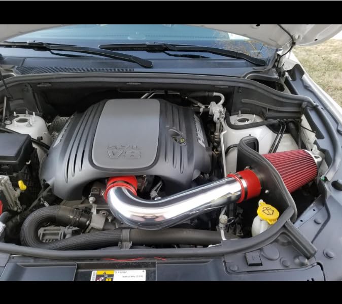 Air Intake Kit for Select 11-26 Durango/Grand Cherokee 5.7L V8 (Red)