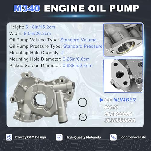5.4 3V Timing Chain Kit w/Water & Oil Pump VVT & Solenoid for Ford 04-14