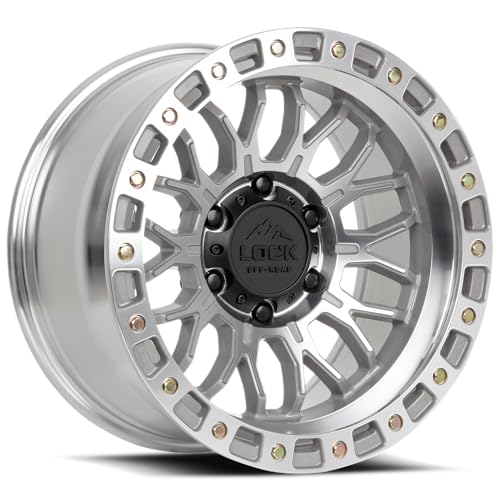 LOCK OFFROAD COMBAT-7969MC 17X9-6X139.7 1et - Machine With Clear Coat - color: Machine With Clear Coat, size: 17X9 - 6X139.7 1et