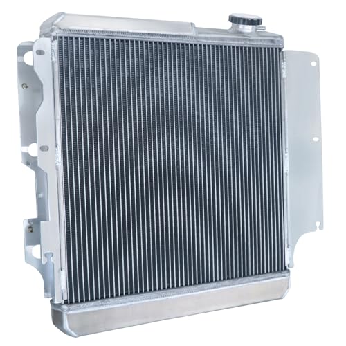 Replacement for Jeep TJ Aluminium Radiator for Jeep Wrangler 1987-06 TJ YJ - size: 3-Row AA5052 Aluminum