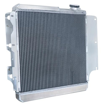 Replacement for Jeep TJ Aluminium Radiator for Jeep Wrangler 1987-06 TJ YJ - size: 3-Row AA5052 Aluminum