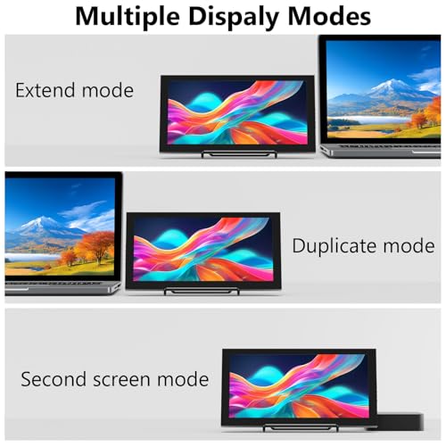 10.1 Inch Secondary Mini Monitor,IPS Stretched Bar LCD Travel Display