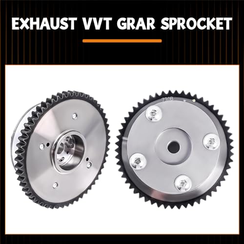 Timing Chain Kit 24321-2E000, Compatible with Kia Soul 2.0L 2012-2013/Hyundai Elantra 1.8L 2011-2014, w/Intake & Exhaust VVT Gear Sprocket 243502E001+243702E000, Timing Chain Tensioner&Guide - size: 24321-2E000