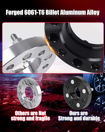 1 inch 4x100mm Hub Centric Wheel Spacers with 12x1.5 Studs & 54.1mm Bore - size: 4x100 CB:54.1