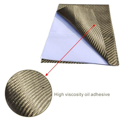 Reinforced Exhaust Heat Shield Mat Adhesive Heat Shield Heat Shield Automotive Heat Shield Material with Adhesive Backed Resistant High-Temp (26'' x 52'') - size: 26'' x 52''