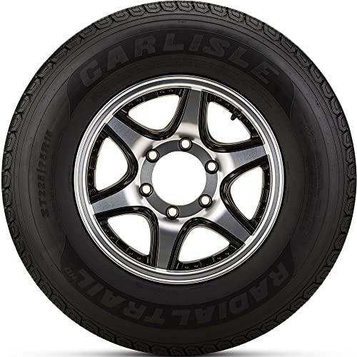 Carlisle Radial Trail HD Trailer Radial Tire - 225/75R15 113M (MAX PSI:65) - size: ST225/75R15 D
