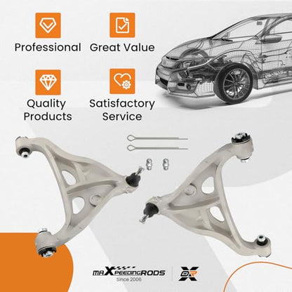 maXpeedingrods 2PC Front Lower Control Arm for Ford F-150 2004-2008 - size: 2PCS
