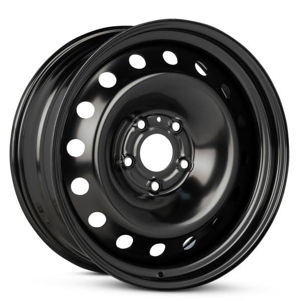 New OEM Replacement Wheel for 2002-2008 Dodge Ram 1500 20x8 inch Steel Rim Painted Black Fit 275/60R20 - size: 20x8 inch - OEM Replacement