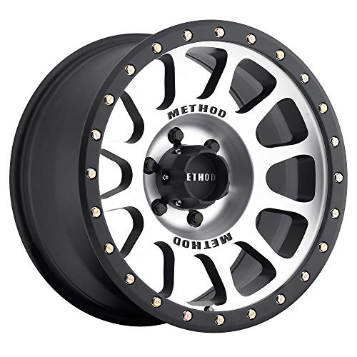 Method Race Wheels 305 NV Machined/Black Street Loc 16x8" 6x5.5", 0mm offset 4.5" Backspace, MR30568060300 - color: Machined/Black Street Loc, size: 16x8 inches, 6x5.5, 0/4.5"