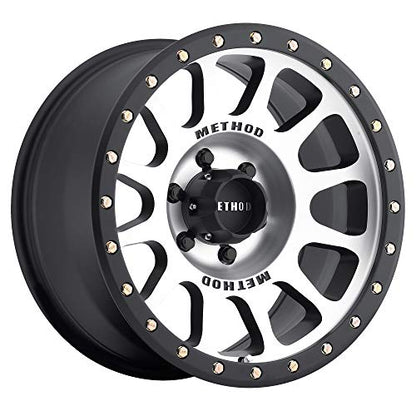 Method Race Wheels 305 NV Machined/Black Street Loc 16x8" 6x5.5", 0mm offset 4.5" Backspace, MR30568060300 - color: Machined/Black Street Loc, size: 16x8 inches, 6x5.5, 0/4.5"