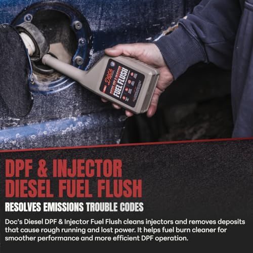 Doc's Diesel DPF & Injector Fuel Flush - Diesel Fuel System Cleaner, 12 oz - size: 1-Pack