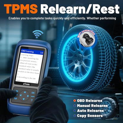 XTOOL TP150 TPMS Programming Tool, 2026 Universal TPMS Relearn Tool