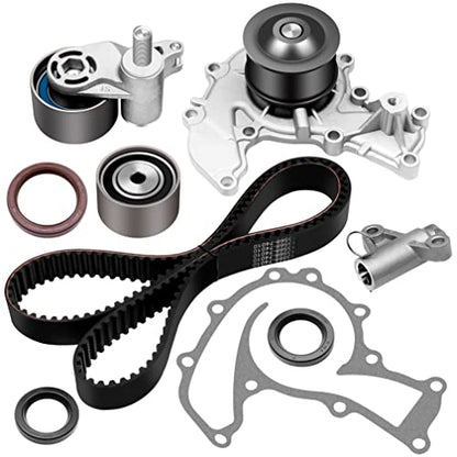 SCITOO Timing Belt Kit with Water Pump PCI:TS26303,| for Honda