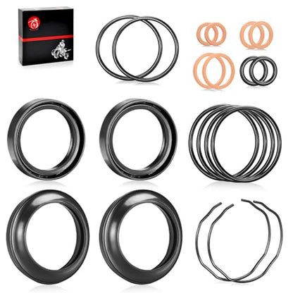 Fork Dust Oil Seals Kit For Suzuki GSX-R600 GSX-R750 GSF1200 Bandit 1200
