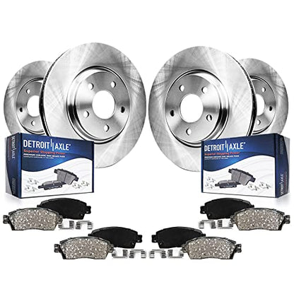 Detroit Axle - Brake Kit for 2008-2014 Cadillac CTS Standard Brake Option - size: 8PR2200390/kit