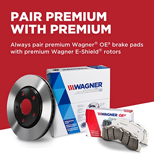 Wagner Brake OEX OEX976 Disc Brake Pad Set Premium Ceramic