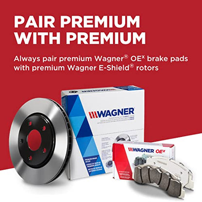 Wagner Brake OEX OEX976 Disc Brake Pad Set Premium Ceramic