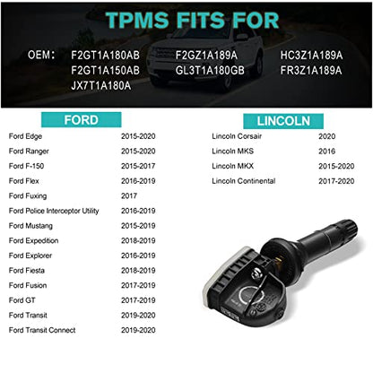 AULINK F2GT1A180AB TPMS Tire Pressure Monitoring Sensor for Ford F-150 Edge