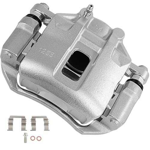 cciyu Front Right Disc Brake Caliper Assembly With Bracket 19B3301 - size: Front Right[19B3301]