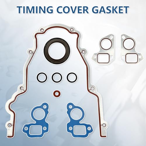 NON AFM/DOD 5.3 Camshaft Lifter Kit Fit for 2007-2013 Chevy Avalanche Silverado 1500 Tahoe Trailblazer, GMC Sierra Yukon Envoy, Buick SAAB Isuzu, w/Thrust plate & Valley Cover Gasket #12598832