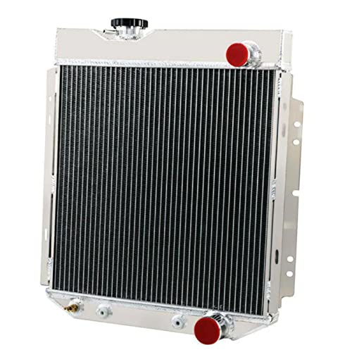 3 Row Radiator Fan Shroud For Ford Mustang Falcon Comet 1964-1966 - size: 3 Row Radiator/w Cap+Shroud Fan+Relay Kit
