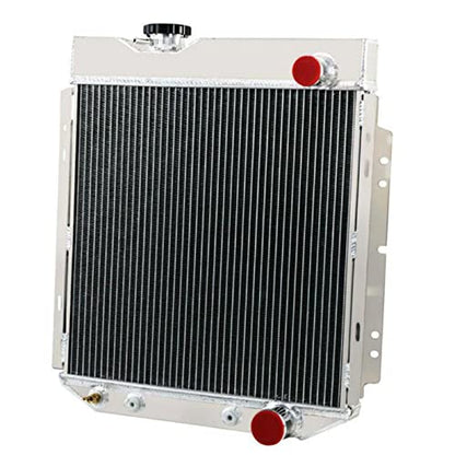 3 Row Radiator Fan Shroud For Ford Mustang Falcon Comet 1964-1966 - size: 3 Row Radiator/w Cap+Shroud Fan+Relay Kit