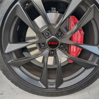 4PCS RS 66mm Wheel Center Cap Hub Cover Compatible with Chevy 66mm(RS) - color: RS-66