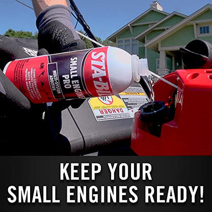 STA-BIL Small Engine Pro Multi-System Additive, 16 oz - size: 16 Fl Oz (Pack of 1), style: Individual