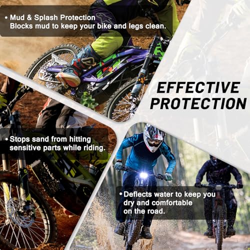 XINGWU Front Fender for Surron Light Bee X/S Segway X160/X260 Dirt Bike Motorcycle Front Fender Modified Mudguard Protector for Eikes Carbon Fiber Style - size: Front Fender, style: Carbon Fiber Style