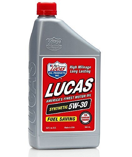 Lucas Oil 10049 SAE 5W-30 Synthetic Motor Oil -, 1 Quart (32 Ounces) (Pack of 2) - size: 1 Quart Bottle (Pack of 2), style: 1 Pack