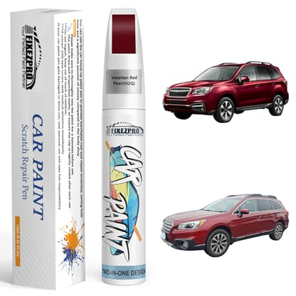 H2Q Venetian Red Pearl Touch Up Paint for Subaru - color: Venetian Red Pearl(H2Q) compatible with Crosstrek/Compatible withester-models/Impreza/Legacy-models/Outback/Tribeca/XV-Crosstrek, style: For subaru