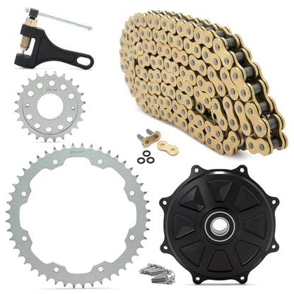 TOFR Belt Drive to Chain Drive Conversion Kit for Harley Touring 2009-UP - size: 24T+48T