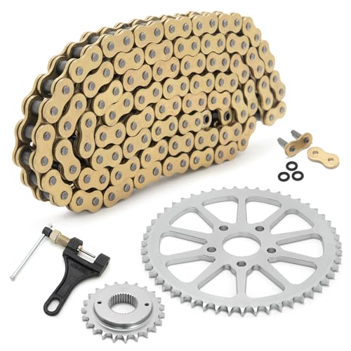 TOFR Belt Drive to Chain Drive Conversion Kit for Harley Softail 1989-1999 - size: 23T+48T