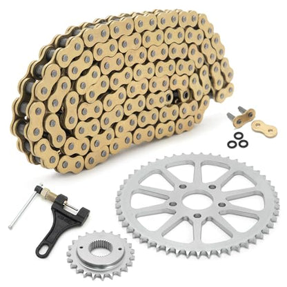 TOFR Belt Drive to Chain Drive Conversion Kit for Harley Softail 1989-1999 - size: 23T+48T