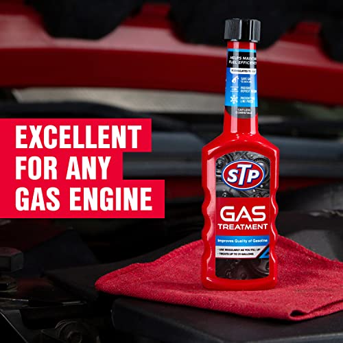STP Gas Treatment, Fuel Intake System Cleaner, Bottles, 5.25 Fl Oz, Pack of 12 - style: Gas Treatment (12 Pack)