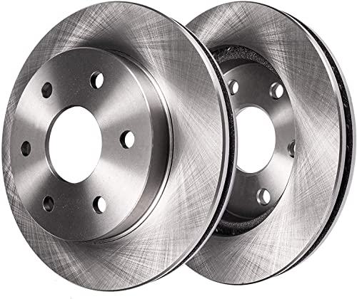 Detroit Axle - Rear Disc Rotors + Left Brake Caliper Replacement - size: 3BR3700443/kit
