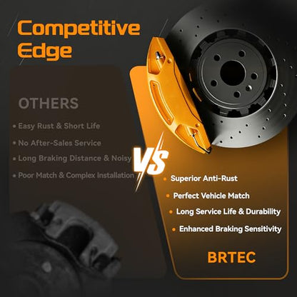 Brtec Rear Right Disc Brake Caliper Assembly, Replaces OE Number 18B4727 - size: BC18B4727