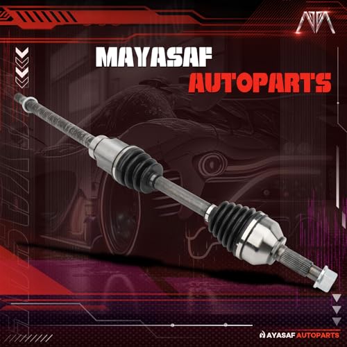 66-6287 Front Right Passenger Side CV Axle Shaft Assembly - size: 666287