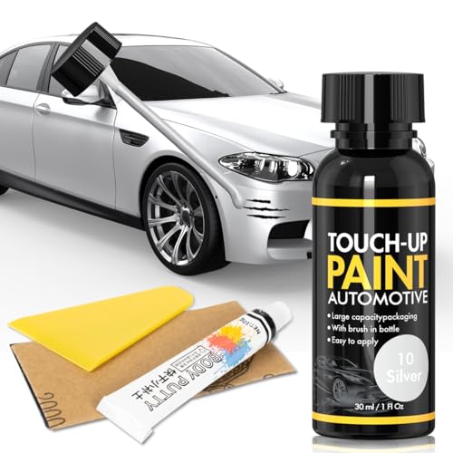 Touch Up Paint for Cars Paint Scratch Repair Kit (Silver) - color: Silver