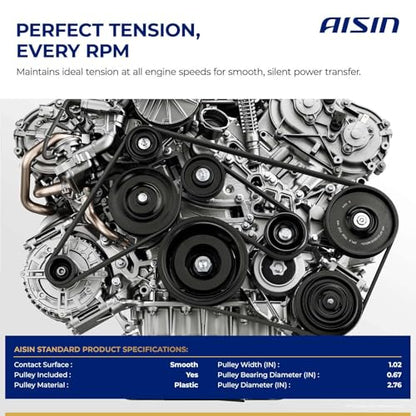AISIN AFTERMARKET BTF-00396 Drive Belt Tensioner Assembly