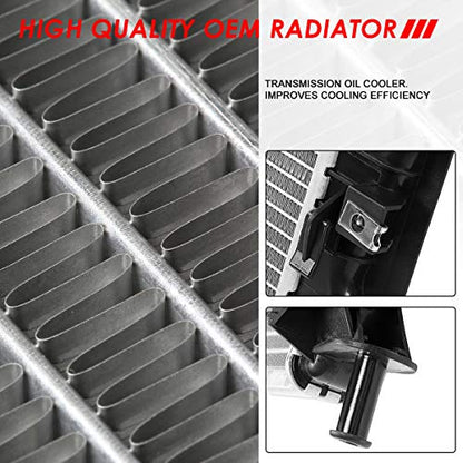 Auto Dynasty 13100 Radiator for 2010-2014 Mazda 3 2.0L/2.3L/2.5L AT/MT - color: 10-14 Mazda 3 2.0L/2.3L/2.5L AT/MT