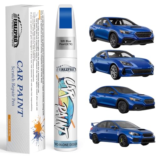 K7X WR Blue Pearl Touch Up Paint for Subaru - color: WR Blue Pearl(K7X) compatible with BRZ/Compatible withester-models/Impreza/WRX, style: For subaru